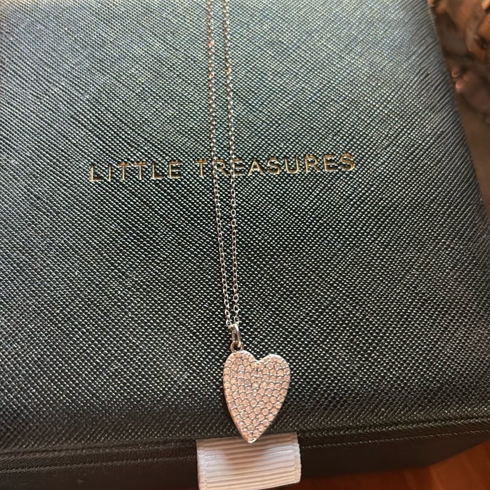 Tjazelle you are loved heart necklace worn 1 time
